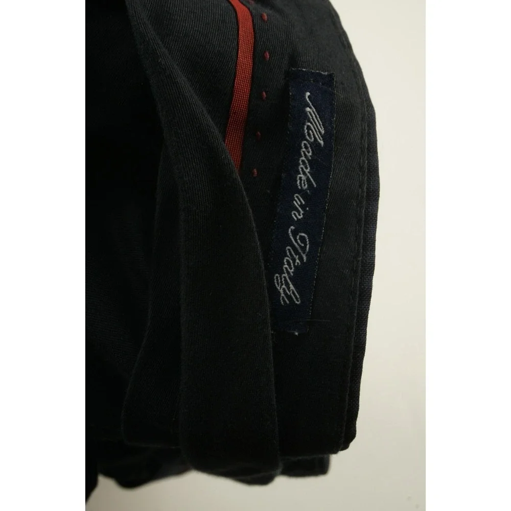 Sartore‎ Italy Compagnia della Lana Wool Pants 34 x 28 Gingham 5 Pocket Trousers